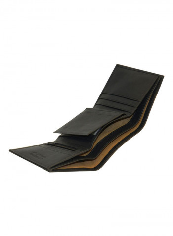 Designer Trifold Wallet Black