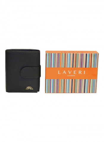 Designer Trifold Wallet Black