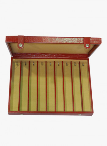 Genuine Leather Chain Box