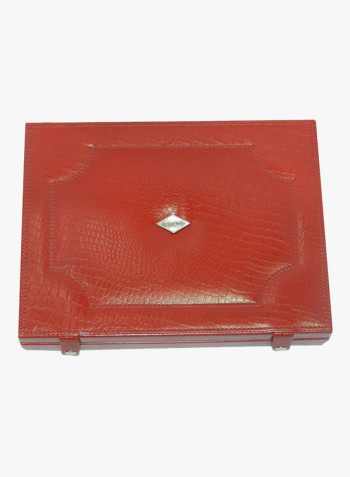 Genuine Leather Chain Box