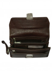 Multi-Purpose Travel Pouch Brown