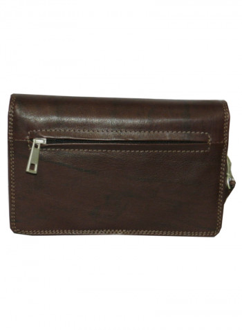 Multi-Purpose Travel Pouch Brown