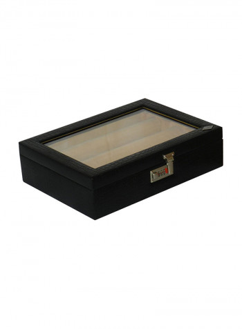 Compactible And Secured Leather Jewellery Box