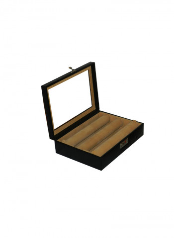 Compactible And Secured Leather Jewellery Box