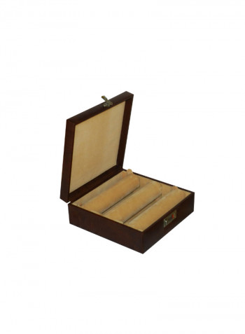 Compactible And Secured Leather Jewellery Box