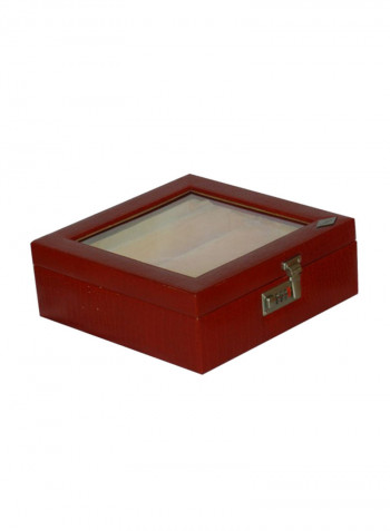 Compactible And Secured Leather Jewellery Box