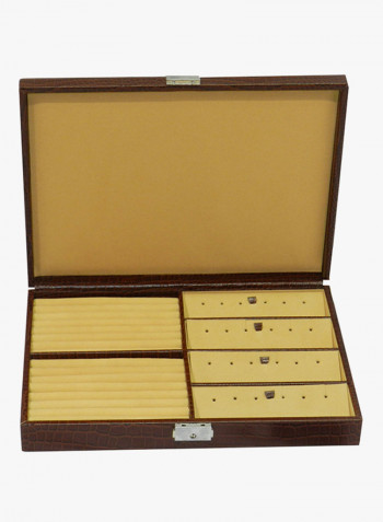 Earring, Ring And Cufflinks Jewellery Box