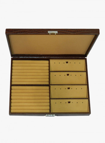 Earring, Ring And Cufflinks Jewellery Box