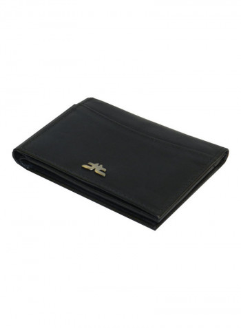Designer Trifold Wallet Black