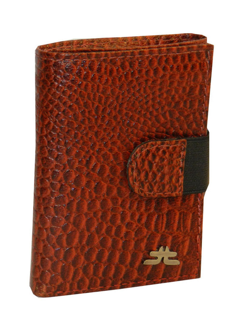 Designer Trifold Wallet Red/Black