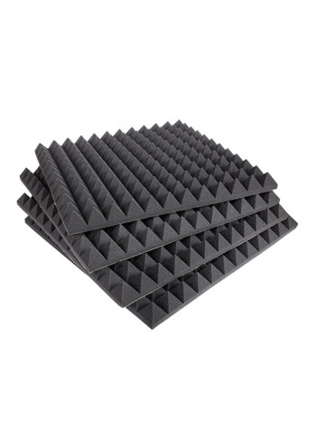 Pack of 4 Pyramid 5 Acoustic Panels PY5-4-BL Grey