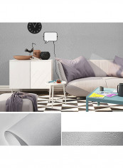 Simple Style Self-Adhesive Wall Paper Grey 10x0.6meter