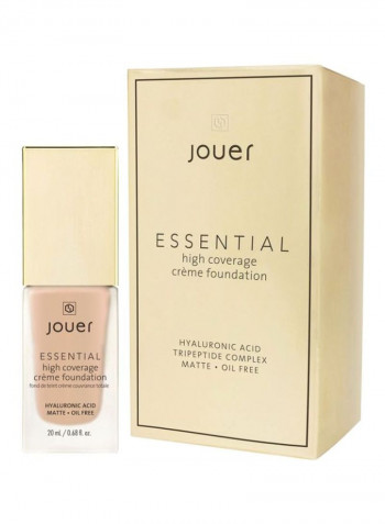 Essential High Coverage Crème Foundation Almond