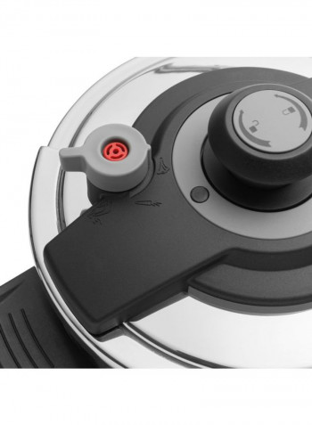 Essentials Pressure Cooker Silver/Black 35x25x31.5cm