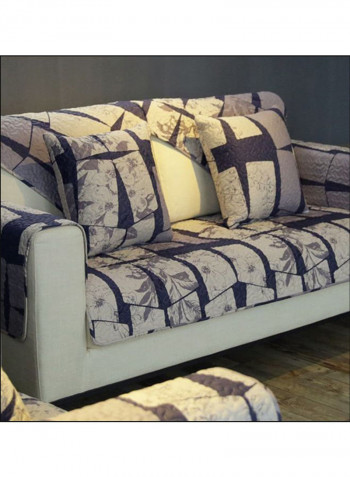 Retro Style Non-Slip Comfy Sofa Cover Multicolour