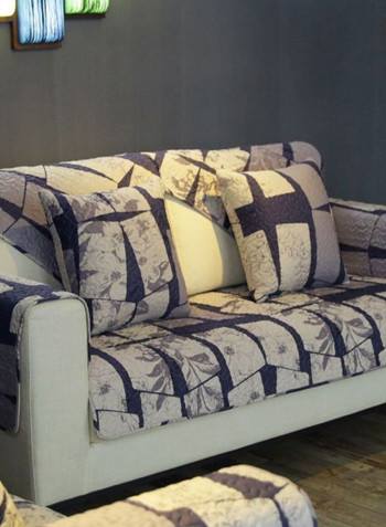 Retro Style Non-Slip Comfy Sofa Cover Multicolour