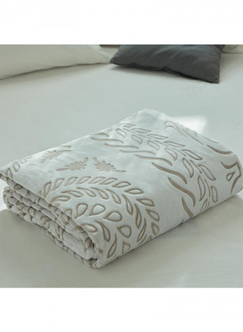 Comfortable Cozy Blanket Cotton White 150x200centimeter
