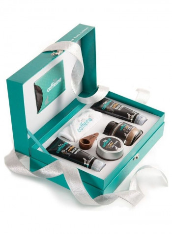 Set of 4 Coffee Mood Skin Care Gift Kit 400مل