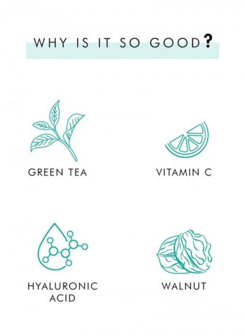 Set of 4 Green Tea Quick Face Detox Kit 290مل