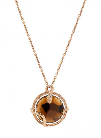 Stainless Steel Queen Pendant Necklace