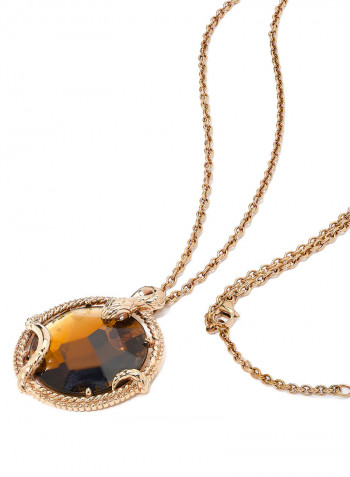 Stainless Steel Queen Pendant Necklace