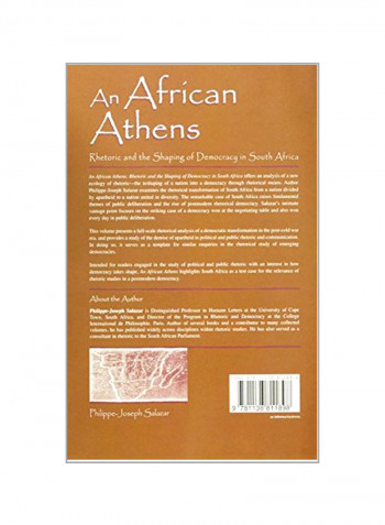 An African Athens: Rhetoric And The Shaping Of Democracy In South Africa Paperback
