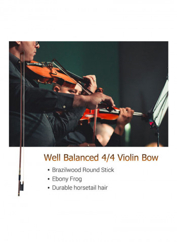 4/4 Violin Fiddle Bow
