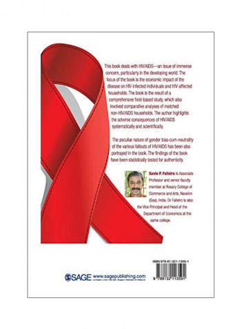 Economic Impact Of HIV/AIDS On Individuals And Households: Facts, Figures And Newer Perspectives Hardcover English by Savio P. Falleiro - 06 Aug 2014