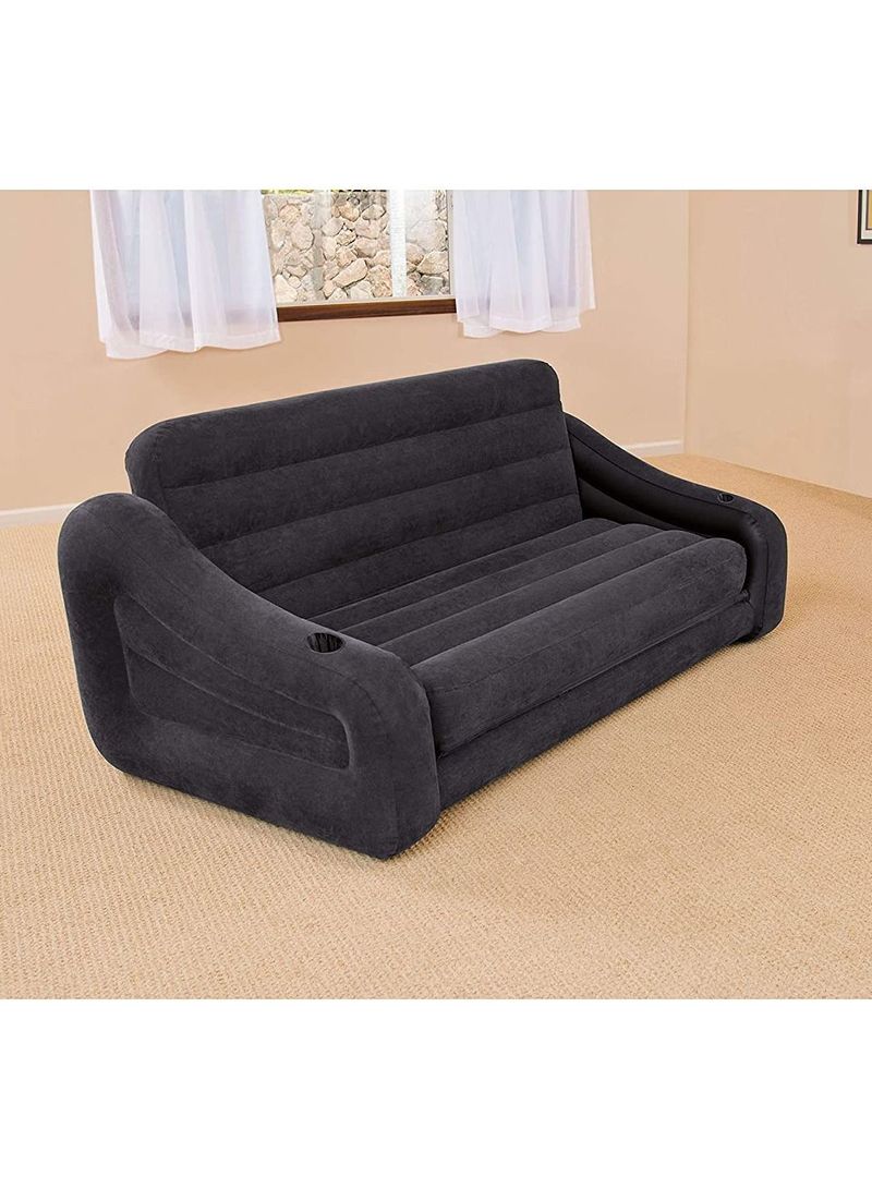 Intex Pull-out Sofa Plastic Black Pull Out Sofanul