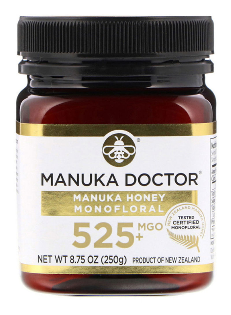 MGO 525 Plus Monofloral Manuka Honey 250g
