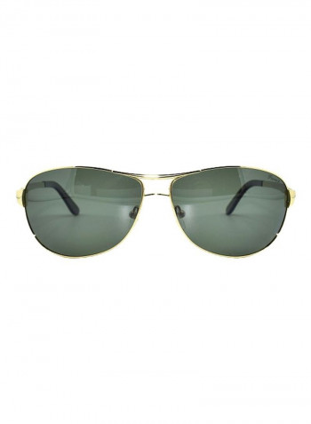 Men's Oval Sunglasses - Lens Size: 63 mm