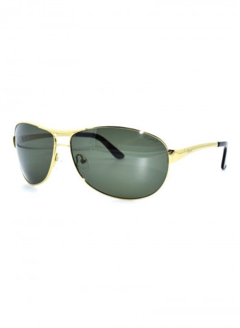Men's Oval Sunglasses - Lens Size: 63 mm
