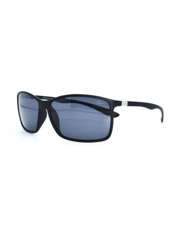 Men's Rectangular Sunglasses - Lens Size: 61 mm