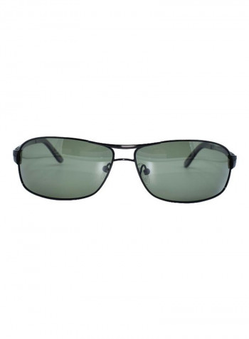 Men's Rectangular Sunglasses - Lens Size: 63 mm