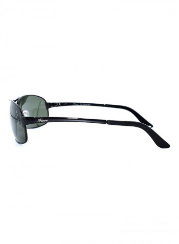 Men's Rectangular Sunglasses - Lens Size: 63 mm