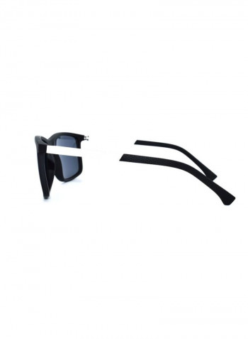 Men's Polarized Rectangular Sunglasses - Lens Size: 58 mm