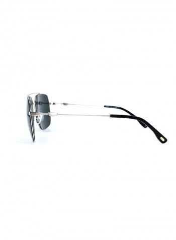 Men's Polarized Pilot Sunglasses - Lens Size: 58 mm