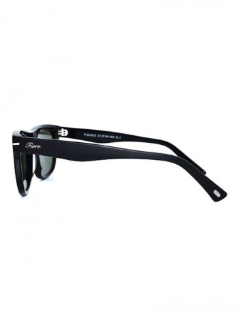 Men's Polarized Wayfarer Sunglasses - Lens Size: 51 mm