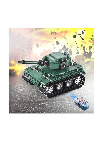 313-Piece Cadfi Detech RC Tank Building Block Set C51018