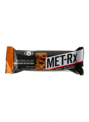 9-Piece Protein Plus Bar Creamy Peanut Butter Crisp Protein Bar