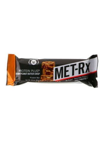 9-Piece Protein Plus Bar Creamy Peanut Butter Crisp Protein Bar