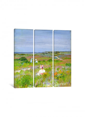 3-Piece Canvas Print Shinnecock, Long Island Wall Art Multicolour 100 x 100 x 3.5centimeter