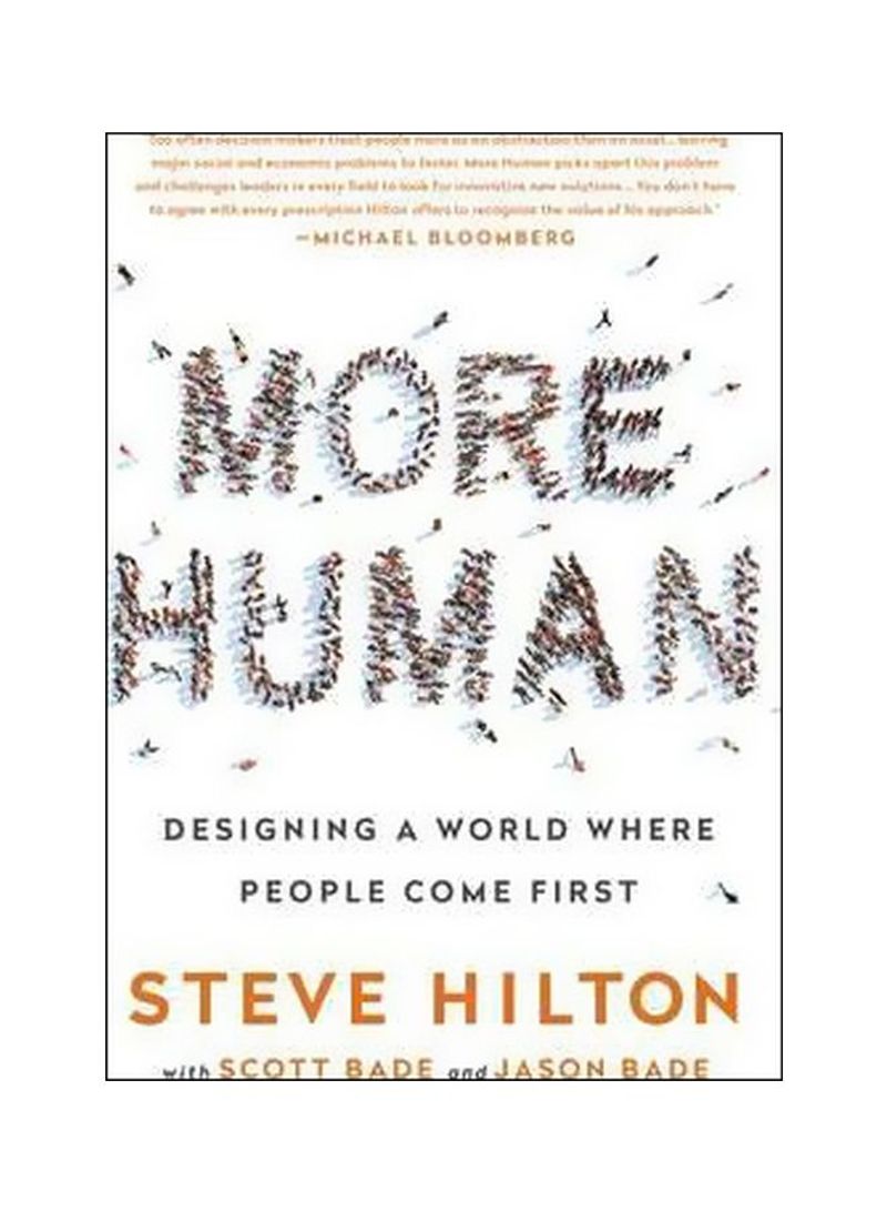 More Human: Designing A World Where People Come First Hardcover English by Steve Hilton - 4/26/2016