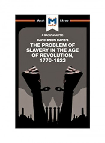 The Problem Of Slavery In The Age Of Revolution Hardcover