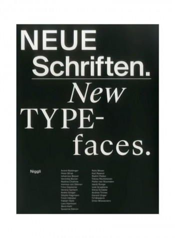 Neue Schriften: New Type-faces Paperback