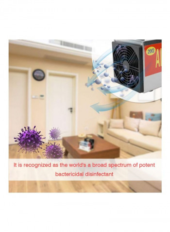 Countertop Air Purifier 721 Black/Red