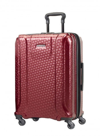 Fender Hardside Luggage Trolley Burgundy