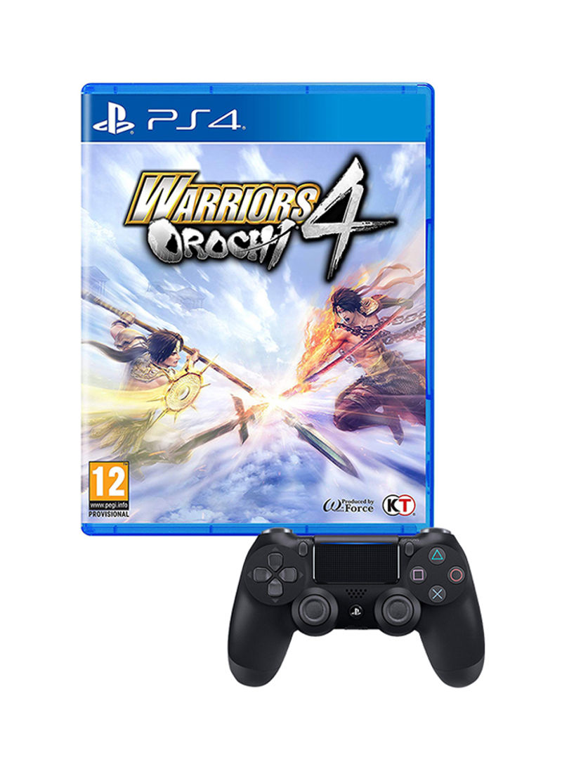 Warriors Orochi 4 With DualShock 4 Wireless Controller - PlayStation 4 (PS4)