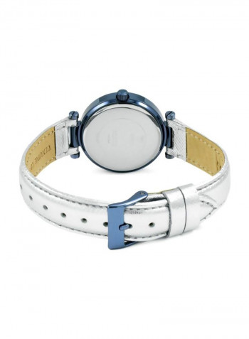 Women's Leather Analog Watch W0838L3
