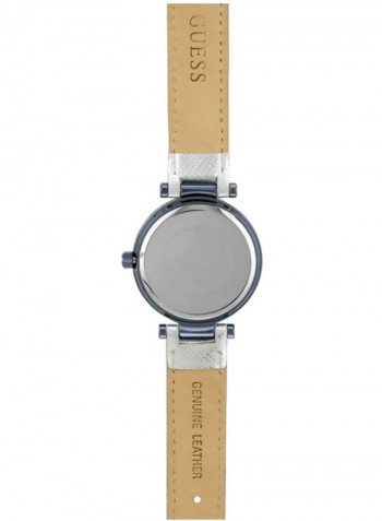 Women's Leather Analog Watch W0838L3